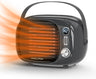 800W/500W Ceramic Space Heater with Temp Control for Home