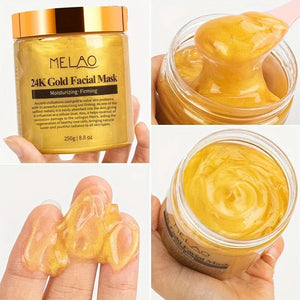 24K Gold Collagen Glow Facial Mask (8.8 oz)