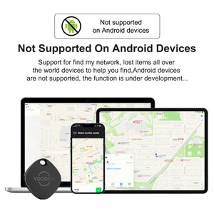 Bluetooth Key Finder Smart Tag Tracker for Keys Wallet Car Find My iOS