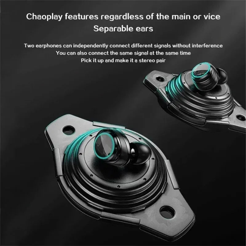 M25 TWS Wireless Bluetooth Earbuds Touch Control Noise Cancelling Stereo Headphones