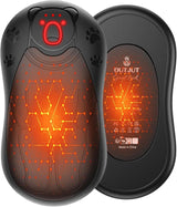 2-Pack Rechargeable Hand Warmers – 12000mAh USB Electric Heater for Winter