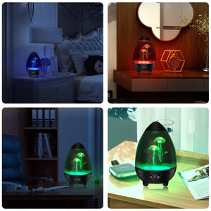 LED Jellyfish Lamp RGB Mood Light USB Night Light with Remote Aquarium Desk Decor