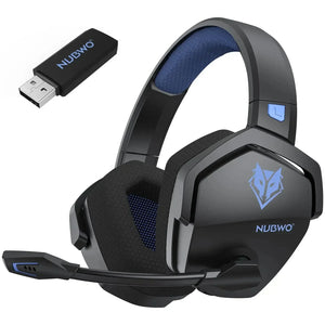 NUBWO G06 Wireless Gaming Headset Bluetooth 5.3 PS5 PC Noise Cancelling