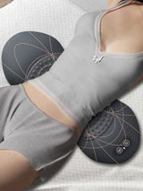 3-in-1 Lumbar Support Pillow Adjustable Back Massager with Heat Memory Foam