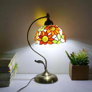 Tiffany Style LED Table Lamp Bedside Bedroom Decorative European E27 Lighting