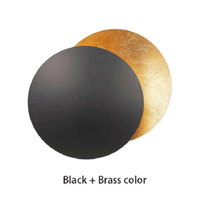 Solar Eclipse Wall Light – Moon Design Vintage LED Sconce for Bedroom & Stairs