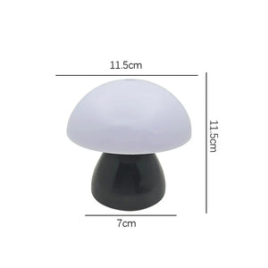 Mushroom LED Table Lamp Touch Rechargeable Desk Night Light Nordic Bedroom Decor