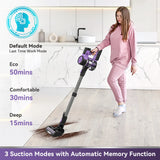 6 in 1 Cordless Stick Vacuum Cleaner 45KPa Powerful Suction 50 Min Runtime