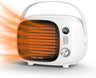 800W/500W Ceramic Space Heater with Temp Control for Home