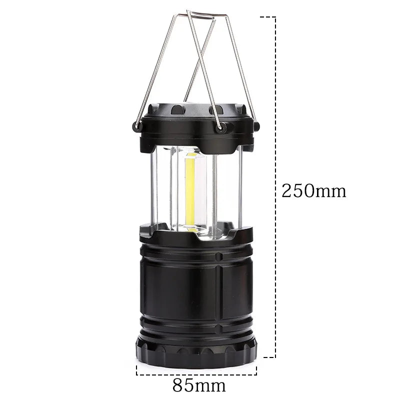LED Camping Lantern Battery Powered Waterproof Emergency Light for Power Outages
