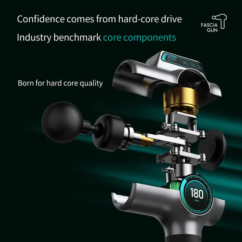 99 Speed Muscle Massage Gun for Neck Back Deep Tissue Percussion Fitness Tool