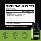 Green Tea Weight Loss | 60 Capsules Fat Burner & Metabolism Booster