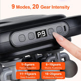 16-Head Fascia Massage Gun High-Frequency Muscle Massager for Neck Back Shoulders