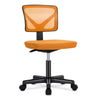 Armless Mesh Office Chair Low Back Adjustable Height Swivel Computer Chair