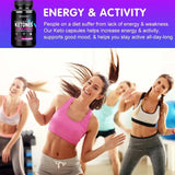 Keto BHB Exogenous Ketone - Fat Burning, Immunity & Metabolism Support
