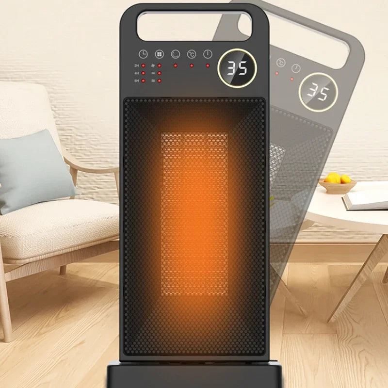 2000W Electric Space Heater with Remote Control Touch Screen Oscillating Heater