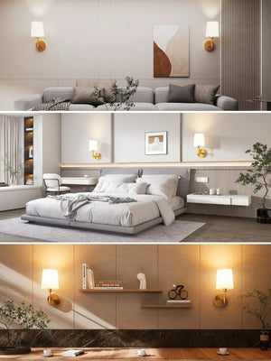 Wireless Wall Lamp – Rechargeable RGB Battery Light with Remote for Bedroom Decor
