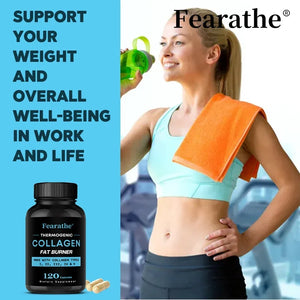 Collagen Fat Burner 120 Count with Multi-Type Collagen