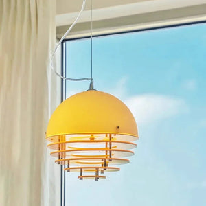 Nordic Sunset Orange Ceiling Light E27 Living Room Island Restaurant Decor