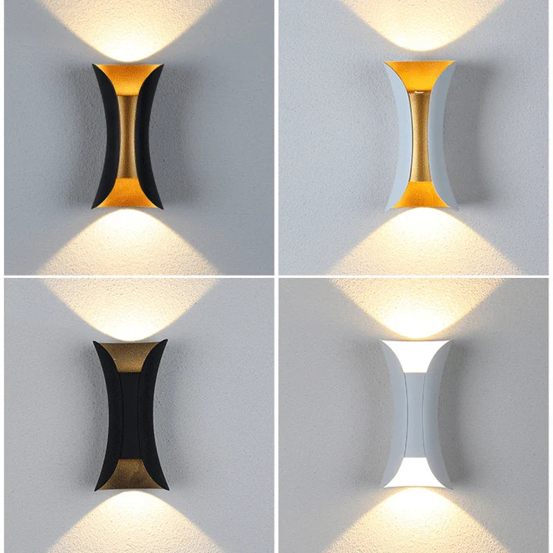 IP65 LED Outdoor Wall Light – 6W/10W Waterproof Aluminum Sconce for Porch Garden