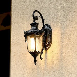 Europe Outdoor Wall Light Retro Garden Porch Lamp Waterproof E27 Balcony Fixture