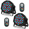 RGB Par Lights 36LED Stage Lighting – DMX512 Uplights for DJ, Party, Wedding Events