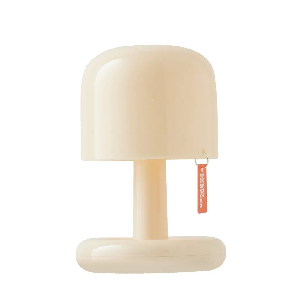 Sunset Night Lamp Mushroom LED Rechargeable Mini Desktop Light for Home Bedroom Decor