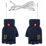 Electric Heated Gloves – USB Rechargeable Winter Hand Warmer for Skiing Sports