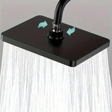 10" Large Overhead Shower Head Pressurized Anti-Block