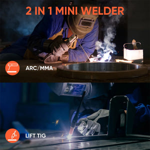 HITBOX ARC200S 2-in-1 ARC TIG MMA Welding Machine IGBT Inverter 220V 10-200A