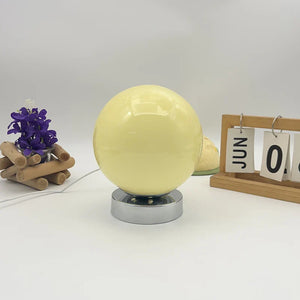 Vintage Round Table Lamp USB Charging Night Light Bedside Bedroom Atmosphere Lamp
