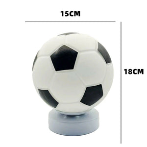 Football Table Lamp LED Desk Light Sports Bedroom Nightstand Home Decor
