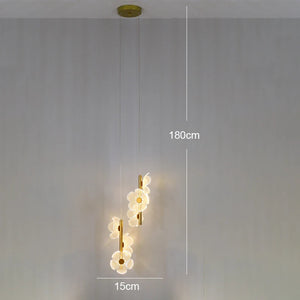 Nordic LED Pendant Light Ceiling Hanging Lamp Bedroom Bedside Kids Room Decor