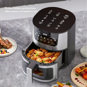 7L-Smart-Air-Fryer-Oven-Oil-Free-1400W-Touch-Control-with-Viewing-Window-Air-Fryers