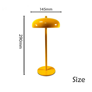 Nordic Touch LED Table Lamp Rechargeable Bedside Night Light Desk Decor