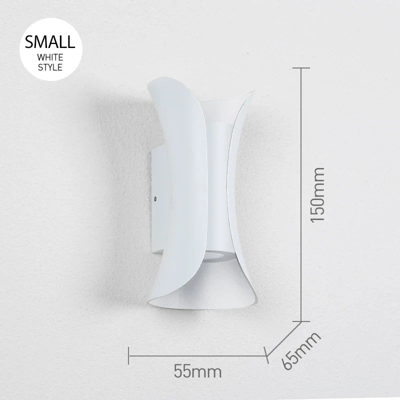 IP65 LED Outdoor Wall Light – 6W/10W Waterproof Aluminum Sconce for Porch Garden