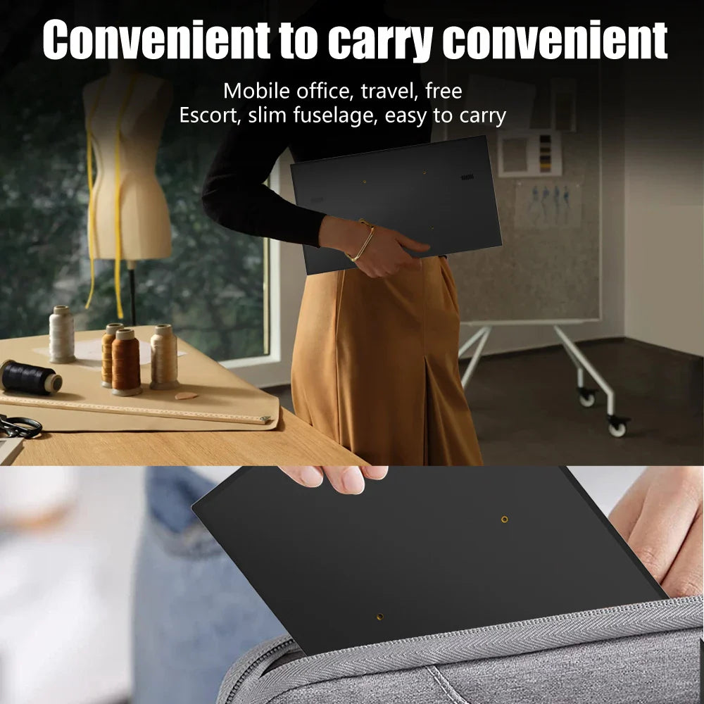 14" Portable Monitor 1366x768 TN 60Hz 3ms Response 250cd/㎡ MUCAI N140-S36