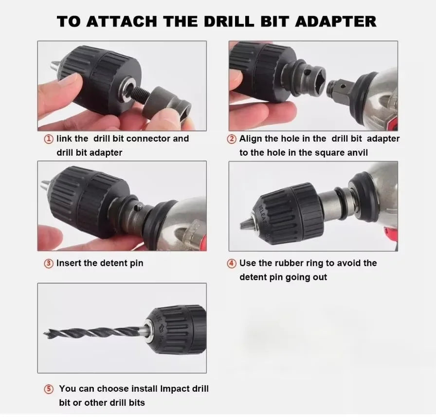 500Nm 1/2 Inch Brushless Cordless Impact Wrench 4 Speed Electric Driver