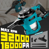 16000Pa Cordless Handheld Vacuum Cleaner Rechargeable Wet Dry Carpet