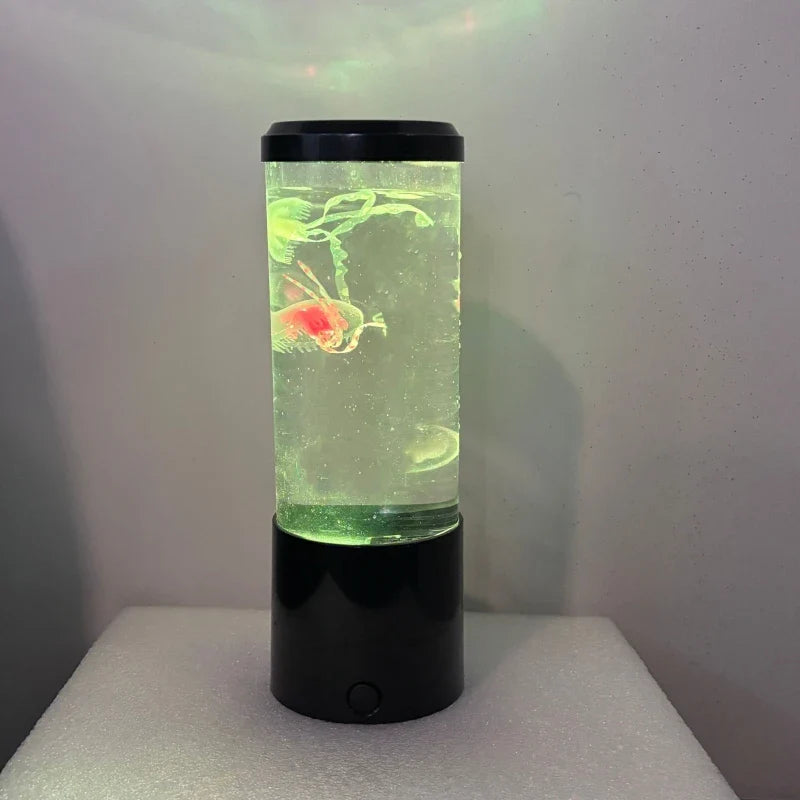 Jellyfish Lava Lamp – 7-Color LED Aquarium Night Light Mood Lamp Home Decor