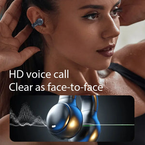 M47+ Wireless Bluetooth Earbuds Bone Conduction Headphones Sport Earphones Mic