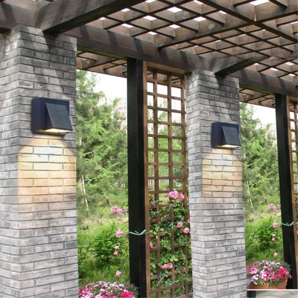 IP65 Waterproof LED Outdoor Wall Sconce Aluminum Garden Balcony Light 110V