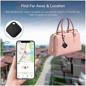4 Pack Bluetooth GPS Tracker Smart Tag Locator for Keys Pets Cars Find My
