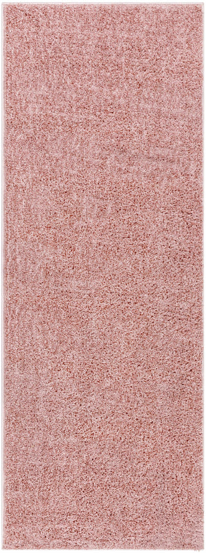 Judy Pink  Plush Washable Area Rug - Clearance