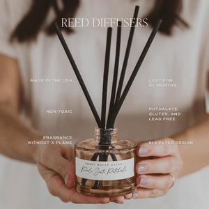 Pumpkin Spice Tinted Glass Jar Reed Diffuser
