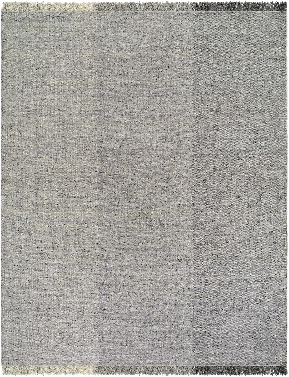 Penha Gray Monochrome Wool Area Rug - Clearance