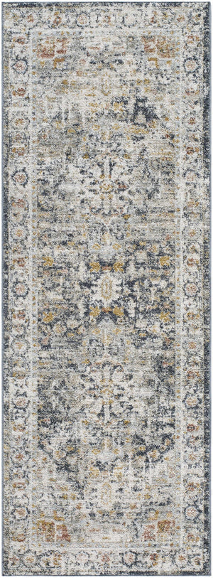 Ivria Navy & Rust Area Rug