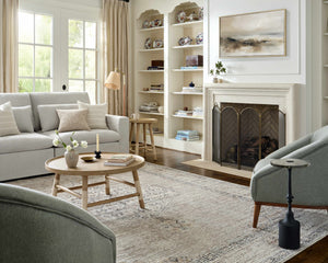 Lila Medallion Off-White Area Rug