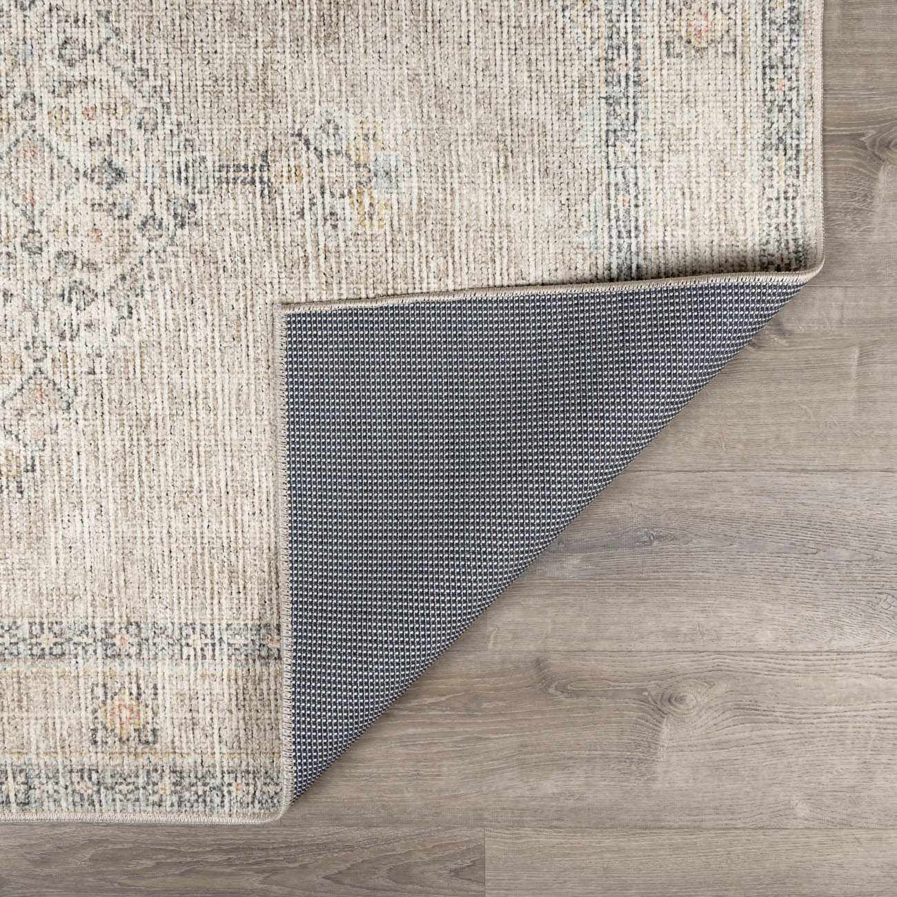 Lila Medallion Off-White Area Rug