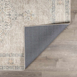 Lila Medallion Off-White Area Rug